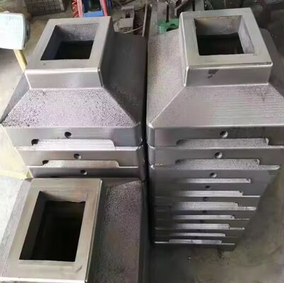 پایه آهن خاکستری با رنگ سفارشی و ابعاد سفارشی برای ریل های محافظ پارکینگ گاراژ