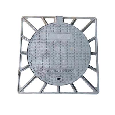 BS EN124 پوشش گودال آهن گداخته GGG500-7 با قاب برای ساخت و ساز