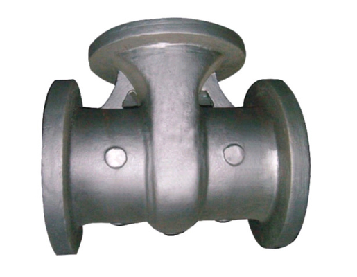 فانز دوگانه دریچه تعادل بدن ریخته آهن انعطاف پذیر QT450-10 مواد OEM